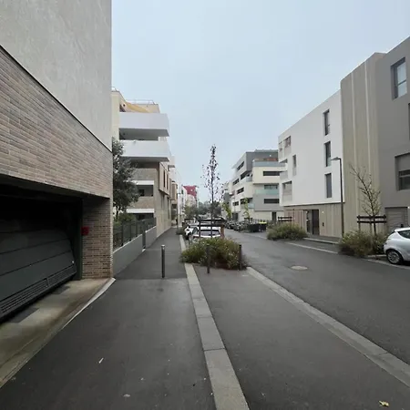 T2 Cosy Grande Terrasse Parking * Montpellier