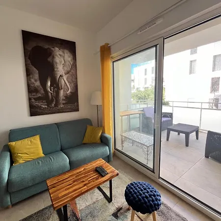 Lägenhet T2 Cosy Grande Terrasse Parking *