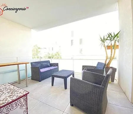 T2 Cosy Grande Terrasse Parking *